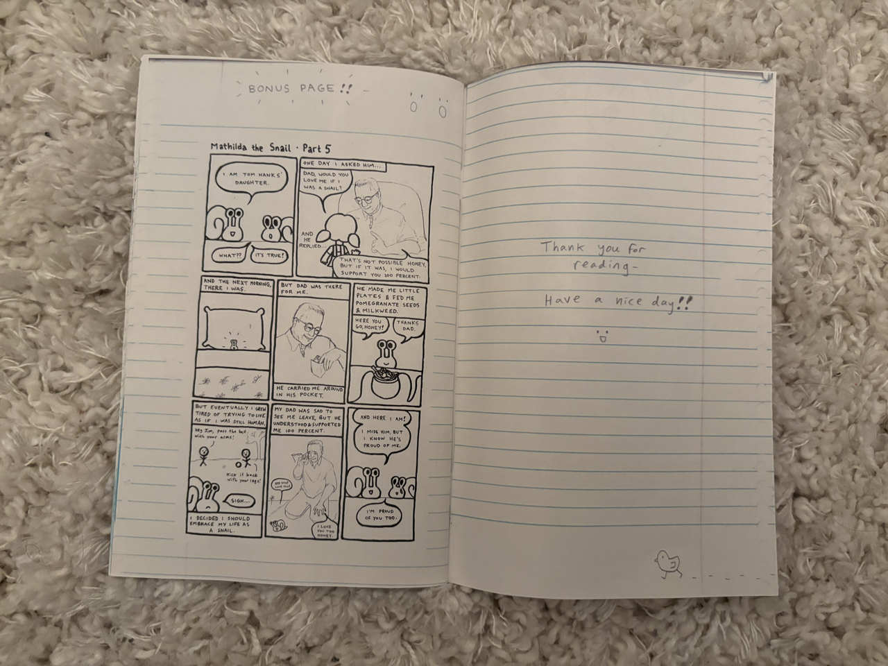 Snickerdoodles Back Page